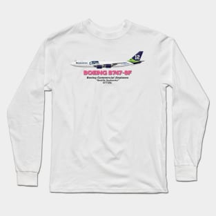 Boeing B747-8F - Boeing "Seattle Seahawks" Long Sleeve T-Shirt